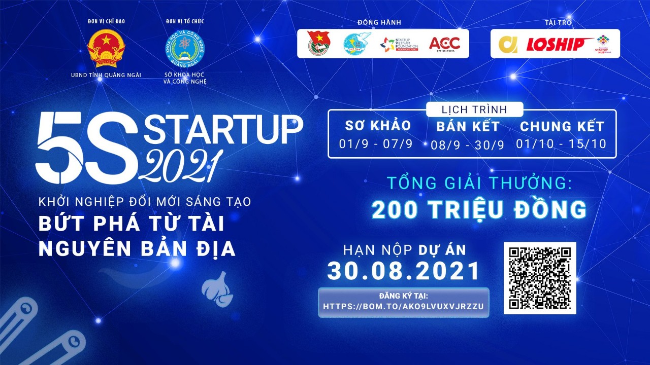Cuộc thi Khởi nghiệp đổi mới sáng tạo tỉnh Quảng Ngãi lần 3 năm 2021
