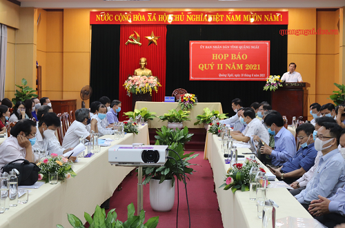 Quảng Ngãi ban hành Quy chế tổ chức họp báo của UBND tỉnh