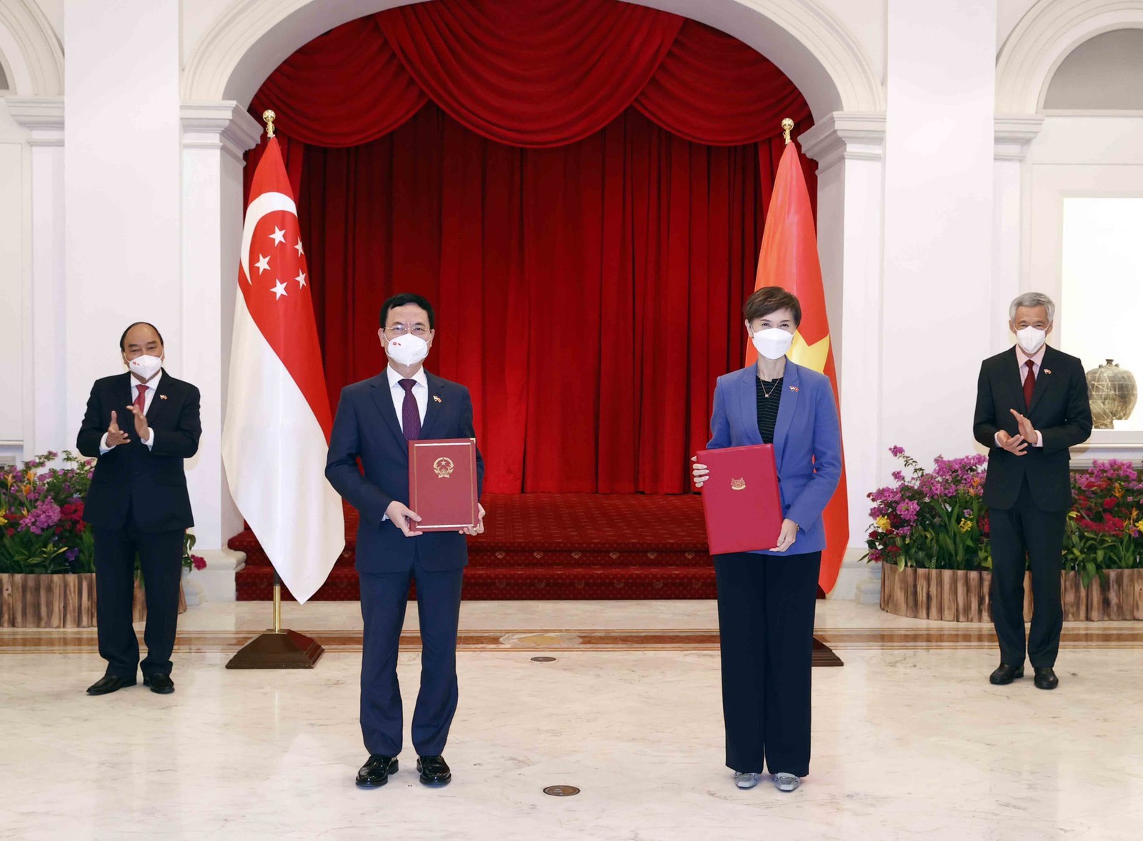 Việt Nam và Singapore đẩy mạnh hợp tác về kinh tế số