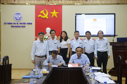 Ký kết giao ước thi đua thanh tra các cơ quan khối Văn hóa - Xã hội tỉnh Quảng Ngãi năm 2023