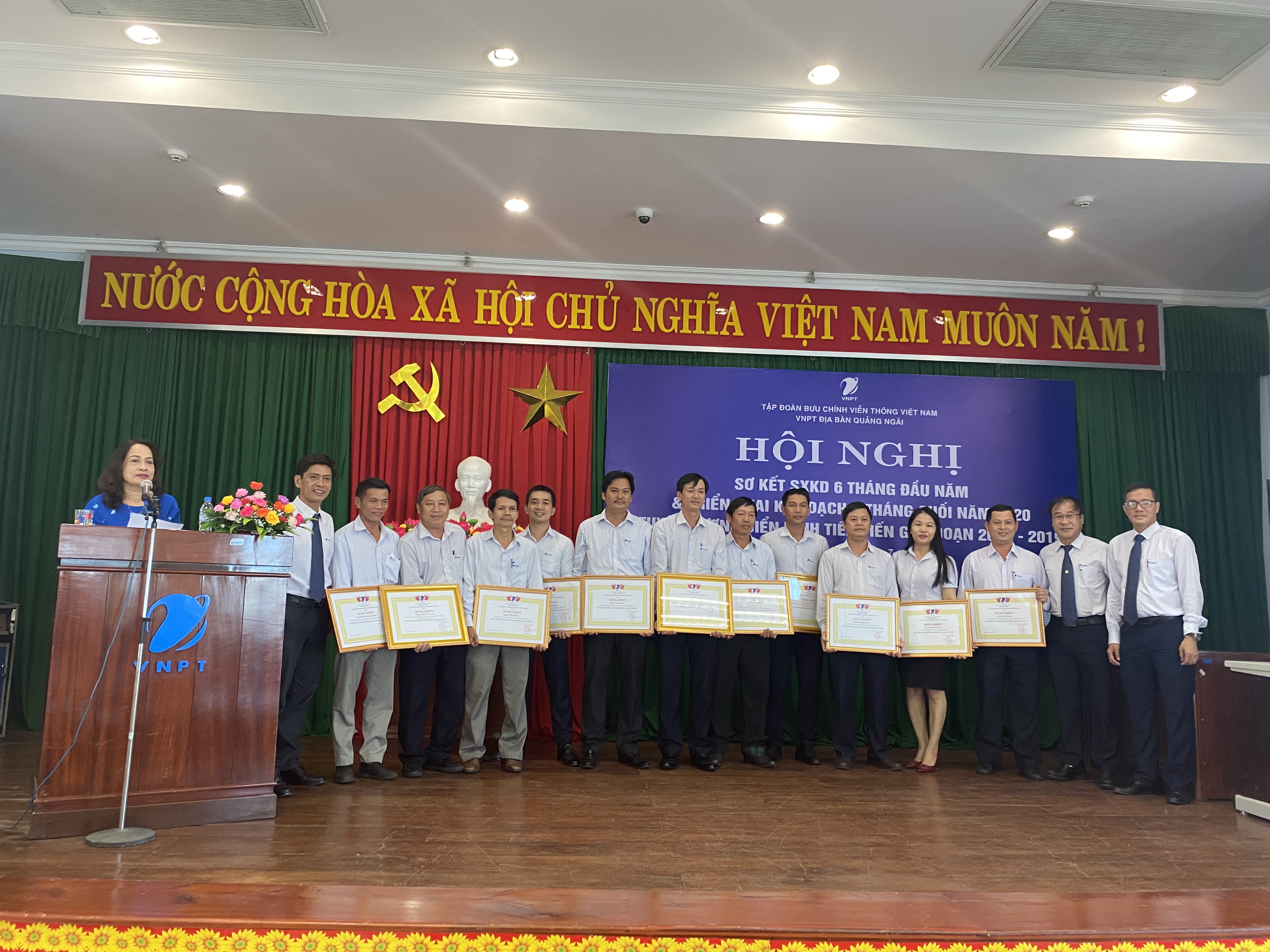 VNPT Quảng Ngãi sơ kết hoạt động 6 tháng đầu năm 2020